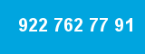 922 762 77 91 922 762 77 91